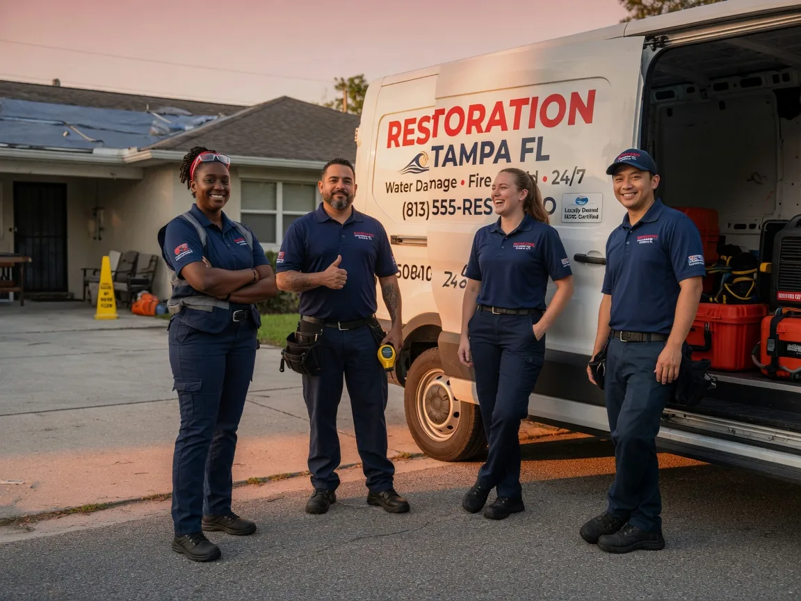 Water Damage Restoration company in Baytown, TX